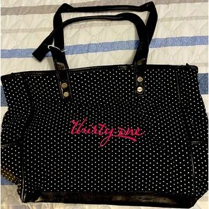 Cindy Tote Swiss Dot